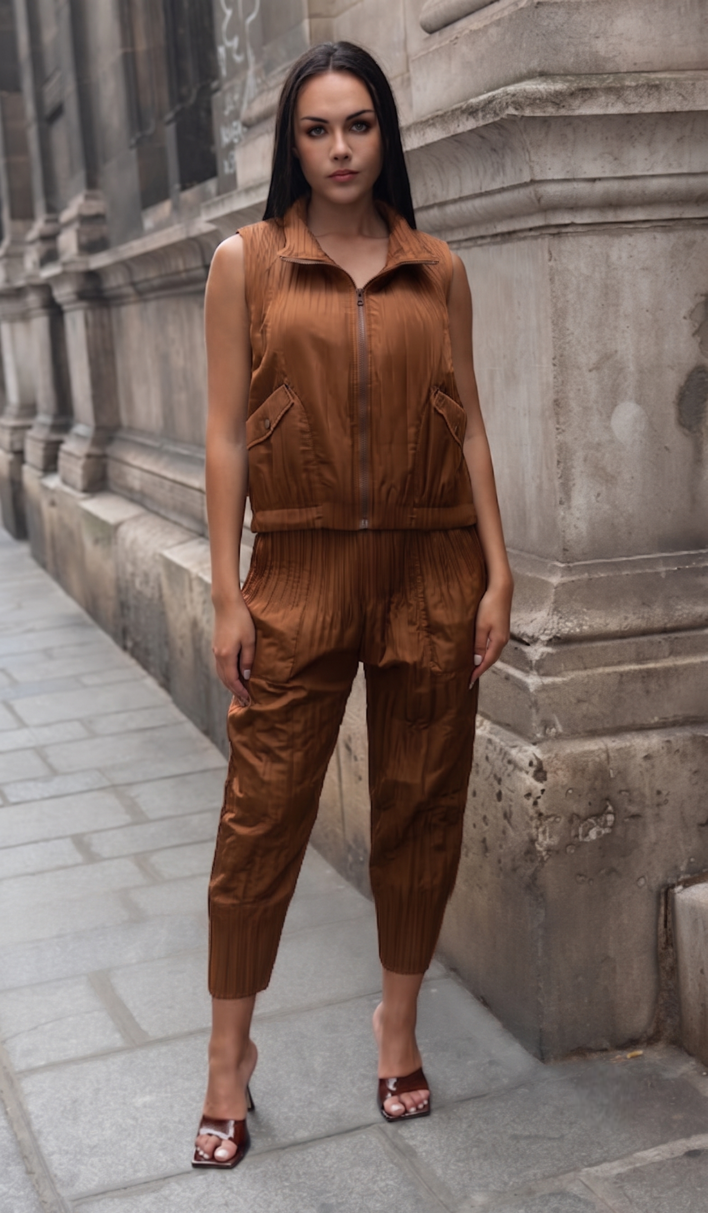 Nova, le pantalon fuselé taille haute à poches – Image 10
